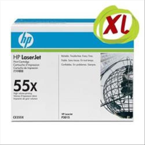 HP 55X TONER NERO PER LASERJET P3015D-P3015DN-P3015X-M525DN MFP-M525F MFP-M525C-