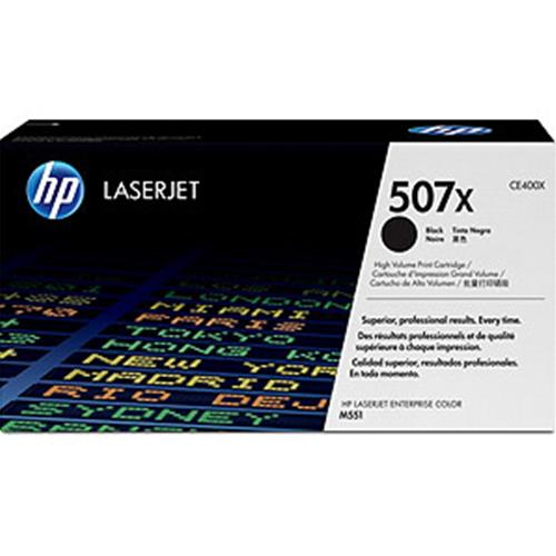 HP 507X TONER NERO PER LJ ENTERPRISE 500COLOR M551N-M551XH-COLOR LASERJET M570DN