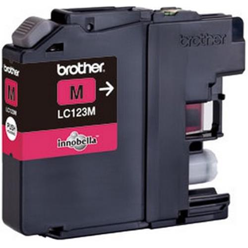 BROTHER LC-123M CARTUCCIA MAGENTA PER MFC-J4410DW/4510DW GARANZIA ITALIA (LC-123