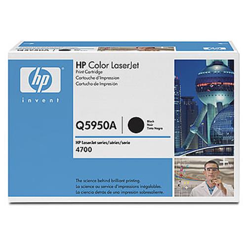 HP Q5950A TONER NERO PER CLJ4700 GARANZIA ITALIA (Q5950A)