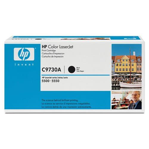 HP C9730A TONER NERO PER LASERJET 5550DTN-5550DN-5550N-5550 GARANZIA ITALIA (C97