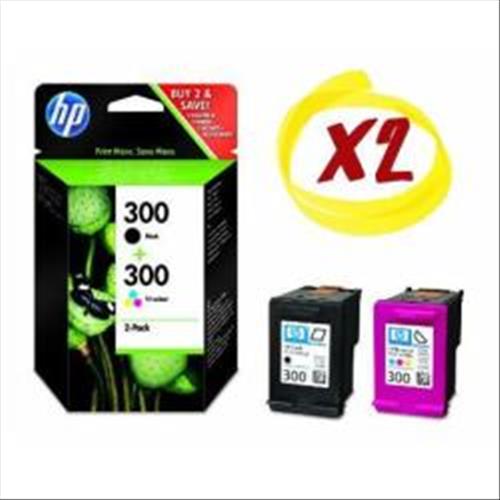 HP 300 CARTUCCIA NERO + MULTICOLOR PER ENVY 120 E-ALL-IN-ONE/110 ALL IN ONE/DESK