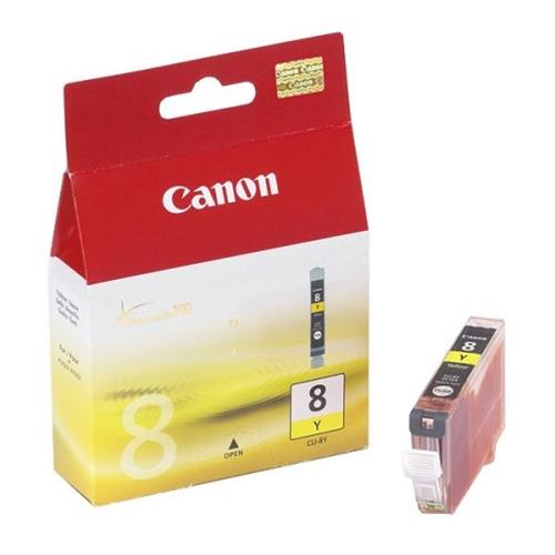 CANON CLI-8Y SERBATOIO GIALLO PER PIXMA IP4200-IP4500-IP5200-IP5200R-MP500-MP800