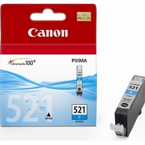 CANON CLI-521C SERBATOIO CIANO PER PIXMA MP540-MP620-MP630-MP980-iP3600-iP4600-M
