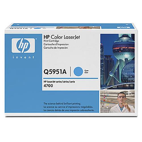 HP Q5951A TONER CIANO PER CLJ 4700 10.000PG