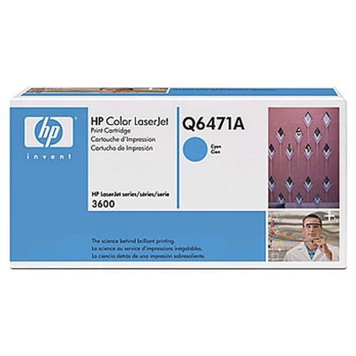HP Q6471A TONER CIANO PER CLJ 3600 4.000 PG GARANZIA ITALIA