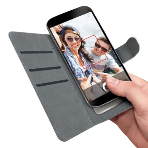 CELLY CUSTODIA UNIVERSALE TAGLIA XL A PORTAFOGLIO IN ECOPELLE COLORE BIANCO/GRIG