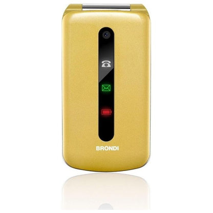 Brondi President Telefono Cellulare Dual Sim 3'' Oro