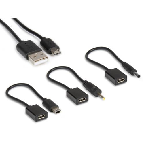 HAMLET XPW12MOB CARICABATTERIE DA AUTO USCITA USB + 4 CONNETTORI ALIMENTAZIONE 2