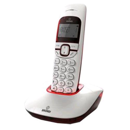 BRONDI NICE CORDLESS DECT GAP BIANCO ARANCIONE