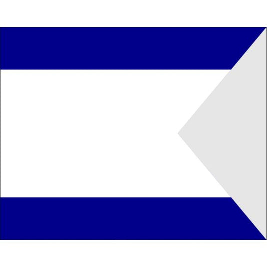 Bandiera segnalazione nautica di manovra "FLOT" Flottiglia 140x90cm