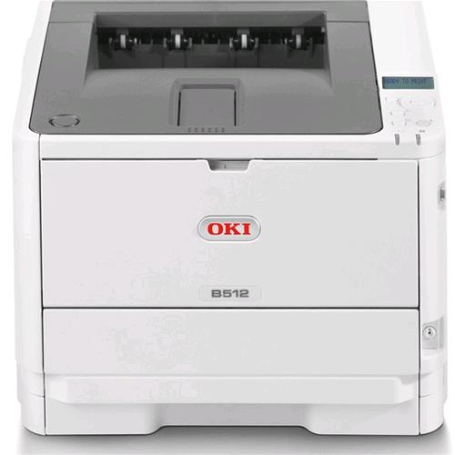 OKI B512DN STAMPANTE LASER B/N FORMATO MAX A4 45 PPM 1.200 DPI COLORE GRIGIO