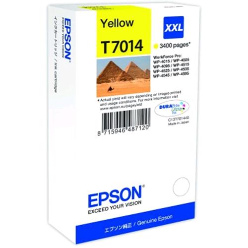 EPSON T7014 CARTUCCIA INKJET GIALLO IN BLISTER PER WP4015 WP4095 WP4515 WP4525 W