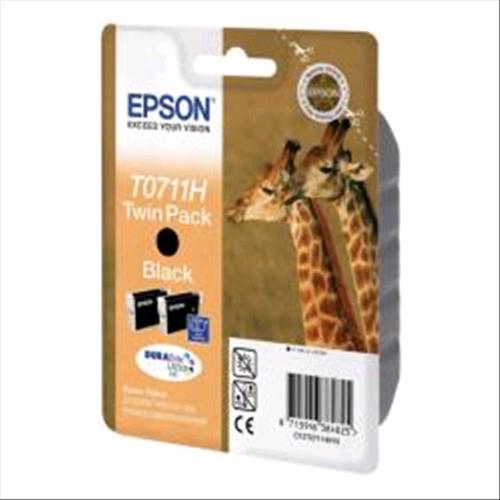 EPSON TWIN PACK T0711H CARTUCCIA INKJET 2 PZ