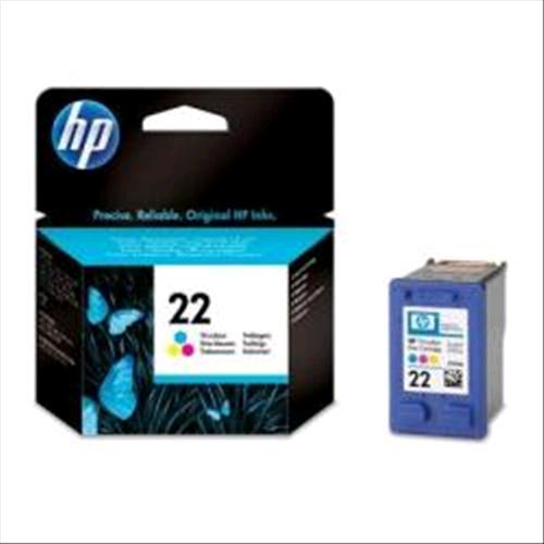 HP 22 CARTUCCIA INK-JET 5 ML TRICROMIA