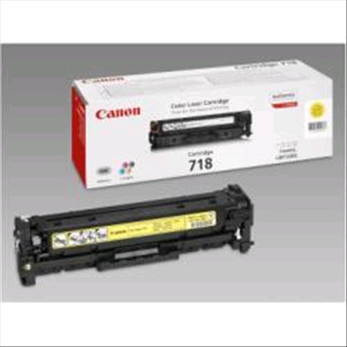 CANON 718 Y TONER GIALLO LBP 7200 CDN PG2900 DURATA 2.900 PAGINE