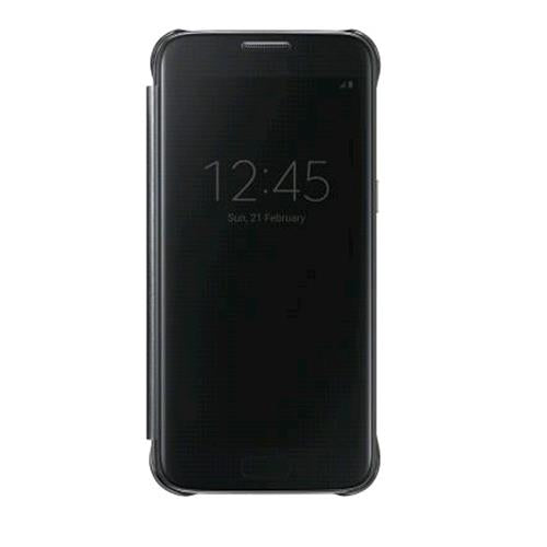 SAMSUNG EF-ZG930CBEGWW GALAXY S7 CLEAR VIEW COVER ORIGINALE COLORE NERO
