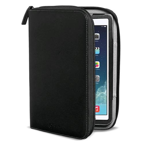 CELLY APPLE iPAD AIR CUSTODIA IN ECOPELLE COLORE NERO