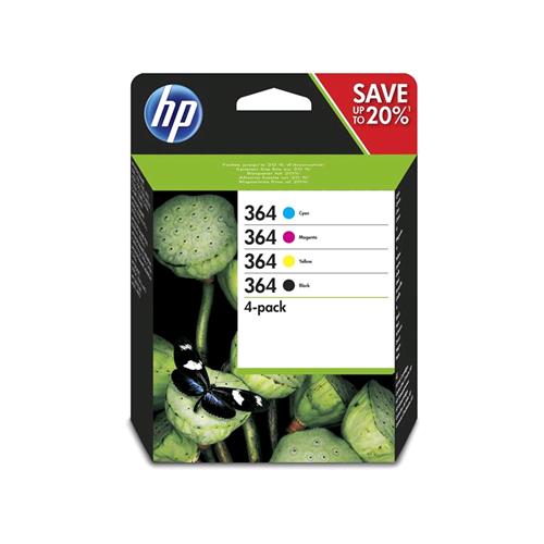 HP 364 MULTIPACK CARTUCCE NERO+CIANO+GIALLO+MAGENTA