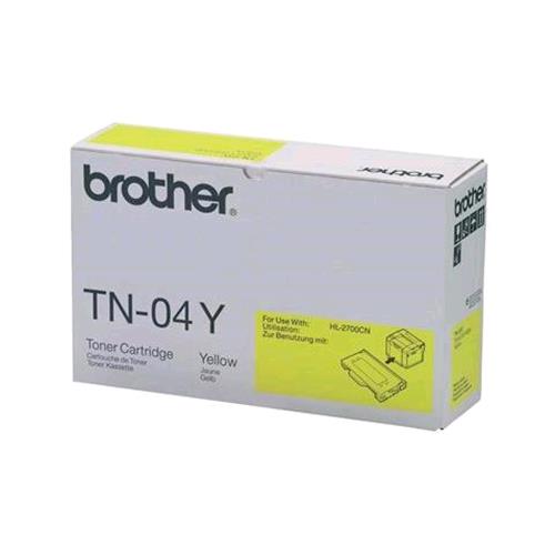 BROTHER TN-04Y TONER GIALLO PER HL2700CN-MFC9420CN 6.600 PAGINE