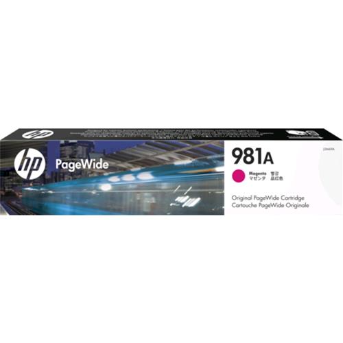 HP 981A CARTUCCIA MAGENTA PER PAGEWIDE ENTERPRISE COLOR 556 SERIES/MFP 586 SERIE