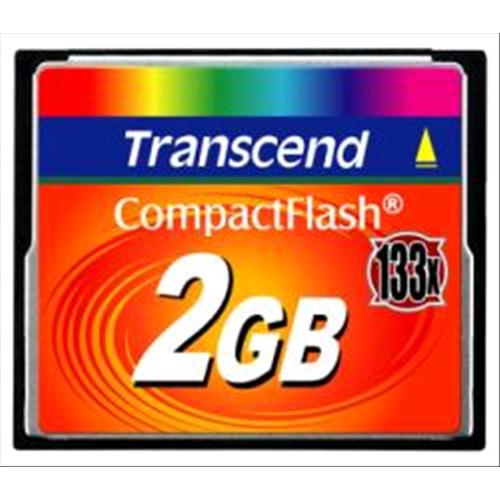 TRANSCEND 2GB COMPACT FLASH CARD (133X) PRODOTTO ITALIA