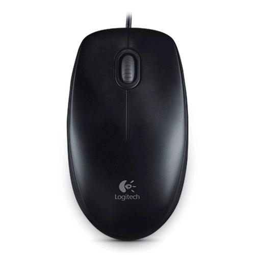 LOGITECH B100 MOUSE OTTICO USB NERO