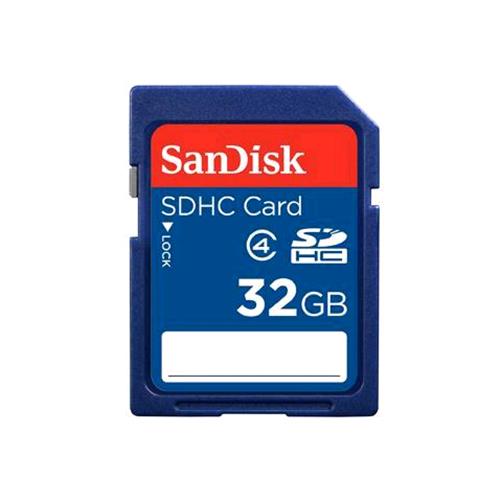 SANDISK SDHC 32GB CLASSE 4 10MB/s
