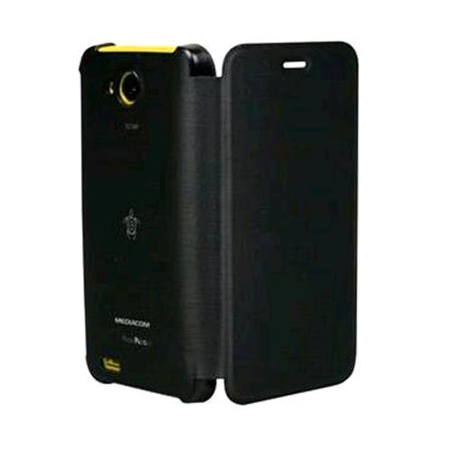 MEDIACOM PHONEPAD DUO G400 FLIP CASE BLACK