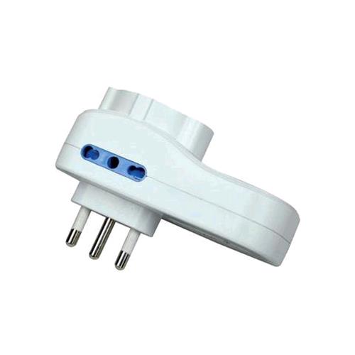 MEDIACOM M-PM3IU2 MULTIPRESA 2 PRESE ITALIANE + 1 SCHUKO + 2 USB COLORE BIANCO