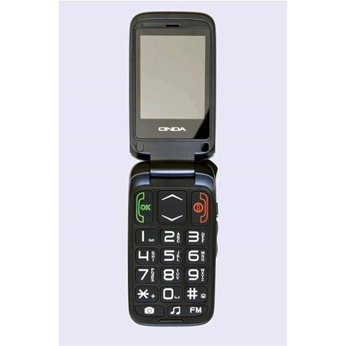 ONDA F12 FELICE+ DUAL SIM SENIOR PHONE CLAMSHELL 2.4" TASTI GRANDI VIVAVOCE TAST