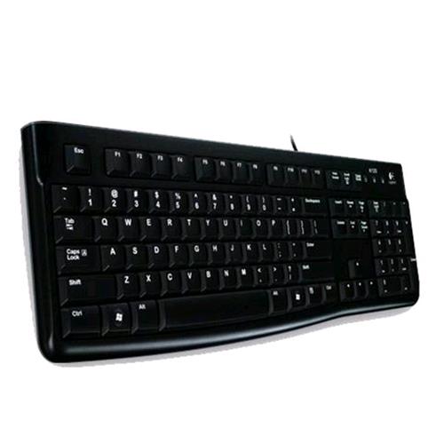 LOGITECH K120 TASTIERA USB LAYOUT AMERICANO COLORE NERO