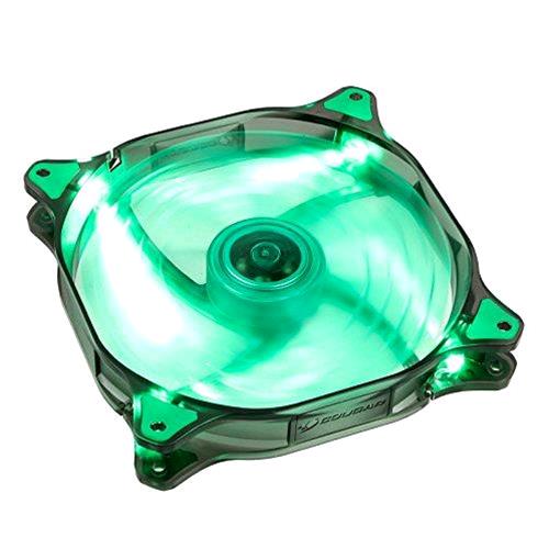 COUGAR CFD 140 VENTOLA DI RAFFREDDAMENTO CASE DIAMETRO 140MM 1.000 RPM LED VERDE
