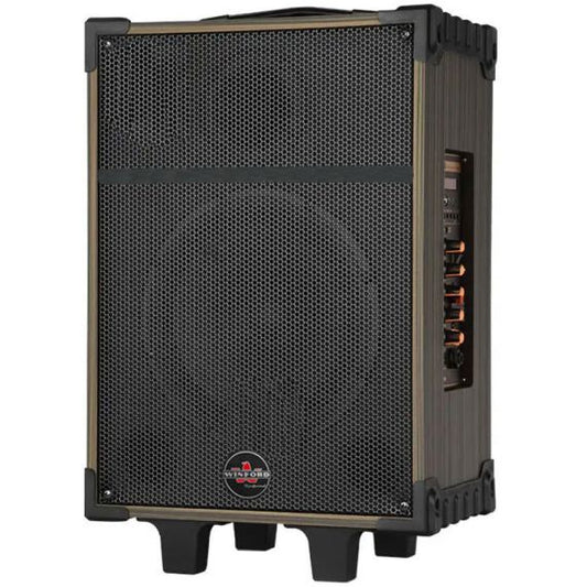 Cassa acustica portatile ricaricabile trolley 12" 80W Bluetooth/SD/USB