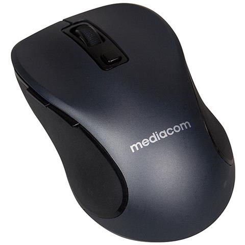 MEDIACOM – Mouse Bluetooth AX910 Ottico 6 Tasti 1600 DPI nero