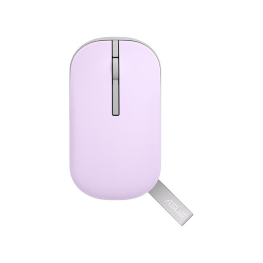 Asus – Mouse wireless Marshmallow MD100 Ottico 1600 DPI Colore Porpora