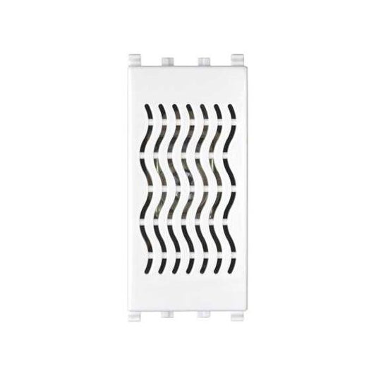 Ronzatore 6AX 220V Bianco compatibile Vimar Plana