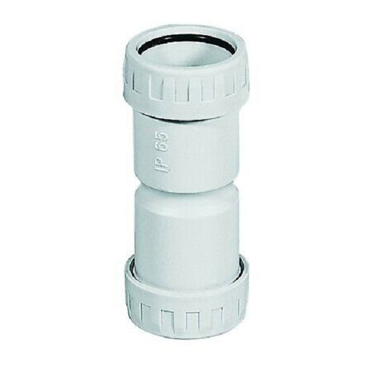 Manicotto stagno tubo-tubo in tecnopolimero IP65 Ø16mm ECMS16