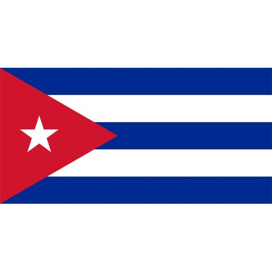 Bandiera Nazionale di Stato e da guerra Cuba 200x400cm