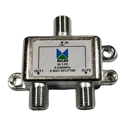 Splitter coassiale 2 uscite 5-2300mHz Alcad AL1-02