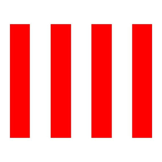 Bandiera Segnalazione Nautica "Port" 96x80cm