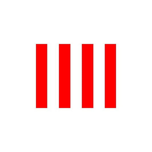 Bandiera Segnalazione Nautica "Port" 60x50cm