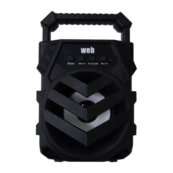 Cassa amplificata Bluetooth USB microSD 3" LED