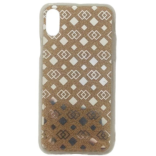 Cover per iPhone X in silicone TPU Slim Design Quadrati
