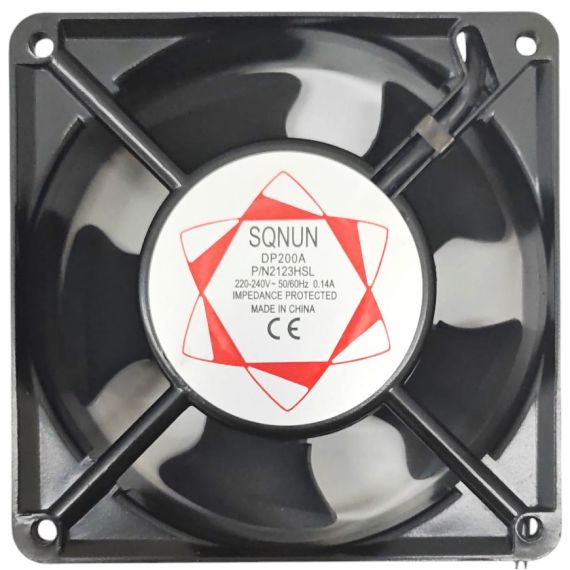 Ventola 120x120x38mm 220V-240V AC-50/60Hz 0.14A