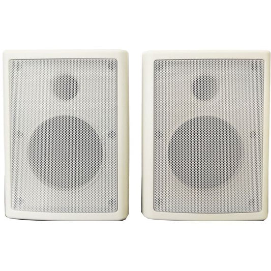 Coppia casse 40W 100V bianche