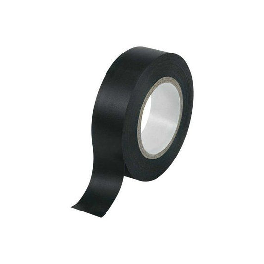 Nastro isolante nero 18mm 18m - Confezione da 10 pezzi