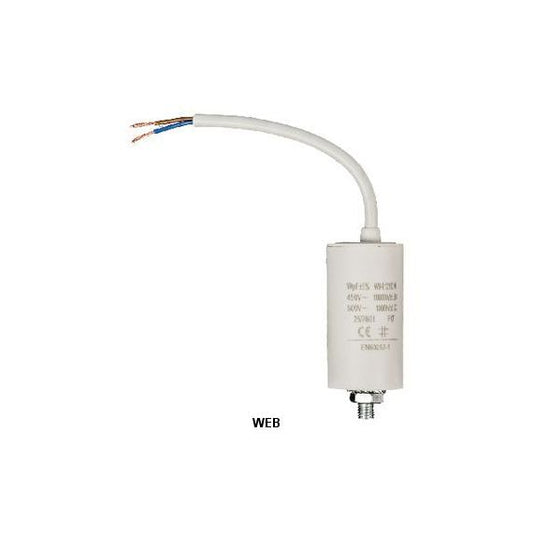 Condensatore 10.0uf / 450 V + cavo