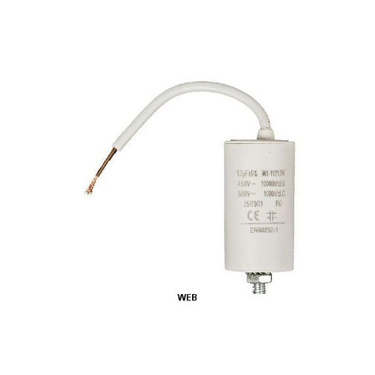 Condensatore 12.0uf / 450 V + cavo